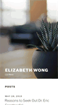 Mobile Screenshot of elizabethwong.org